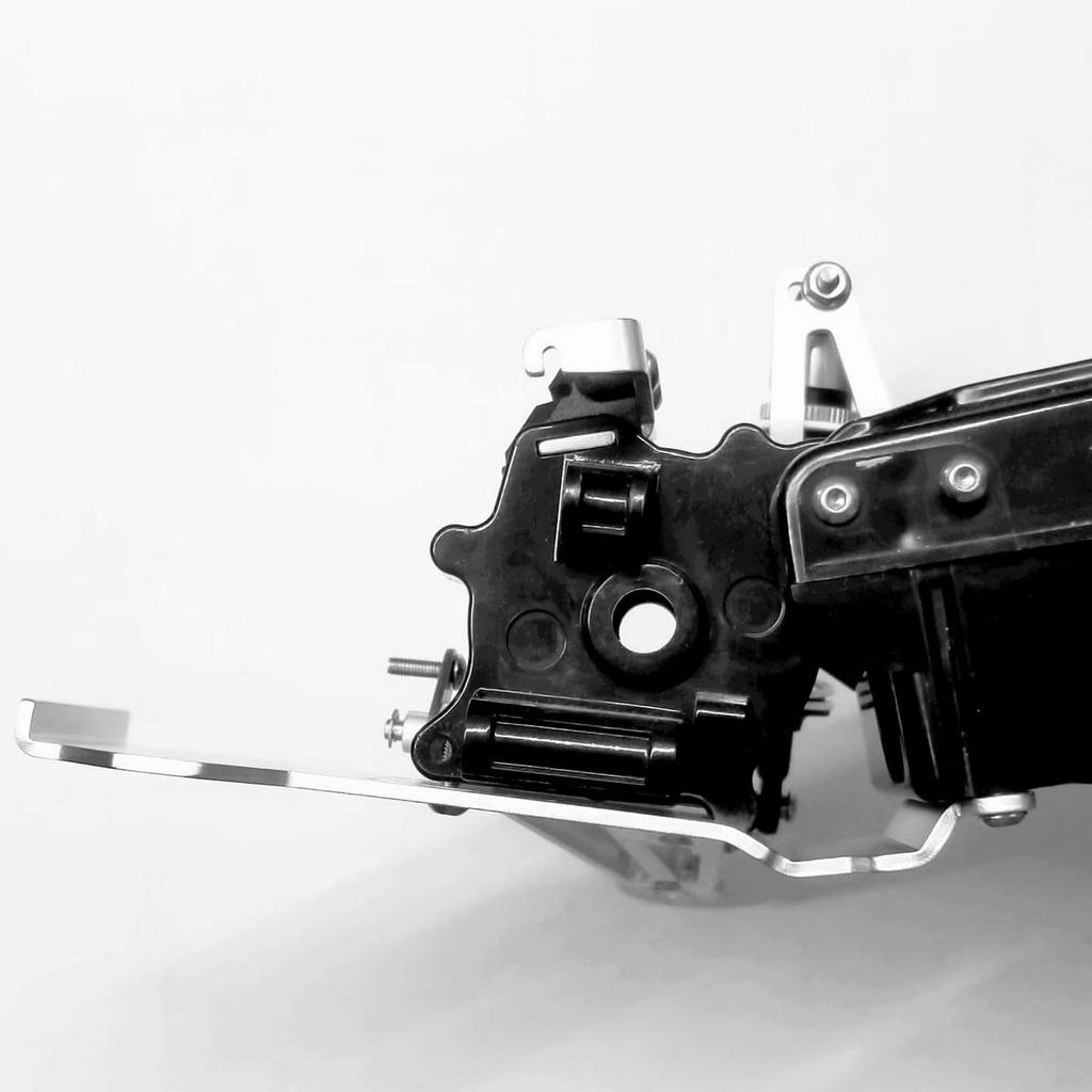 KF Aluminum Front Chassis Armor Protective Skid Plate for Tamiya 110 4WD Hot ShotHot Shot IISuper Hot Shot