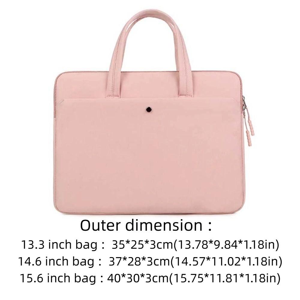 With Handle Portable Laptop Bags Lightweight Waterproof Laptop Case Soft Material Multi-Layer Notebook Sleeve Women's Bag