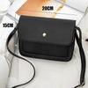 Fashion Women Shoulder Bags Pure Color Handbags beige