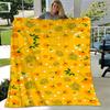 1pc. Floral Patterned Blanket - Perfect for Home, Office, Outdoor Use, Gift Idea, Suitable for All Seasonsz041742