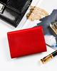 Women's leather wallet F14377A RED