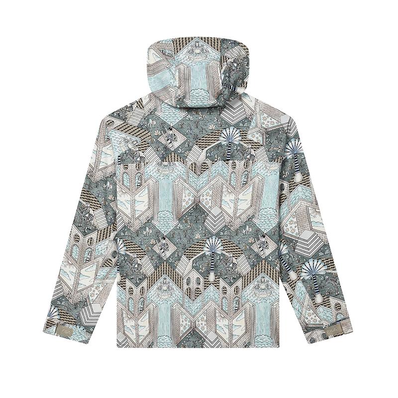 Fila Jackets Men's All Over Print Hooded Moderate Other F11M438702FZA