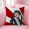 Anime Kawaii Girl KOn Cute   Pillow Cushion Cover Pillowcase Living Room Sofa Home Decor Customized