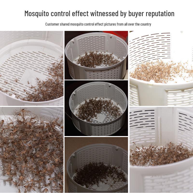 365 Tage LED Photokatalytische Mückenvernichtungslampe - Lila Licht Haushaltsfalle