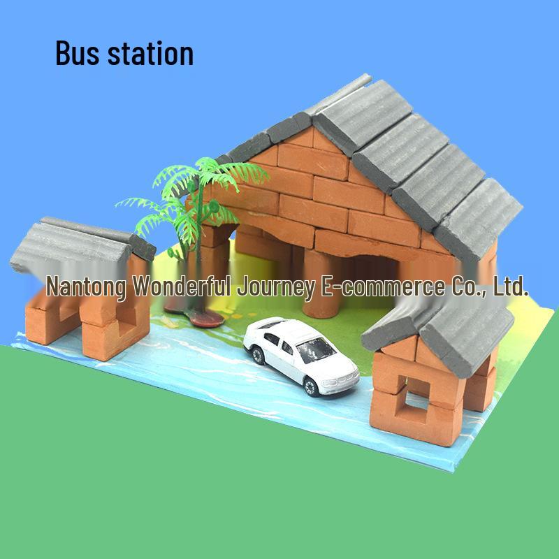 Little Bricklayer DIY Cement House Building Blocks - Educational Toy for Children