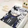 Custom 1Pc Powerful Anime Characters Rug Office Carpet Indoor Outdoor Entrance Doormat Nonslip Soft And Comfortable Living Room D29155