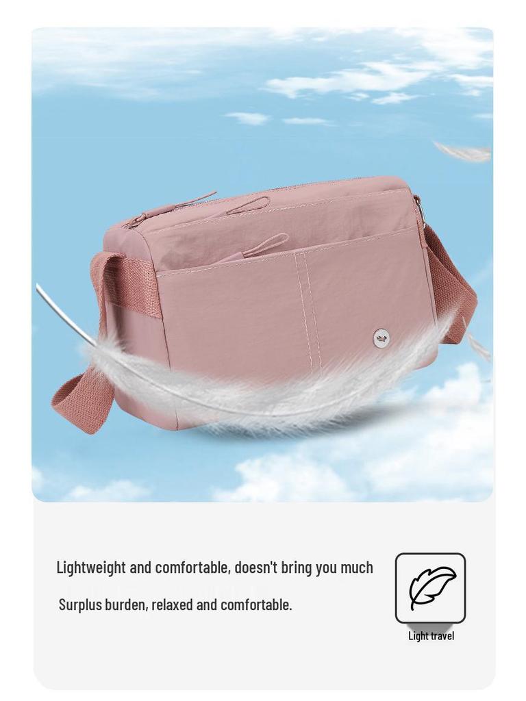 Wasserabweisende minimalistische Umhängetasche - Leicht, vielseitige Crossbody für Damen