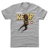Shawn Kemp Caricature T-shirt Grey Short Sleeve All Size JJ5364