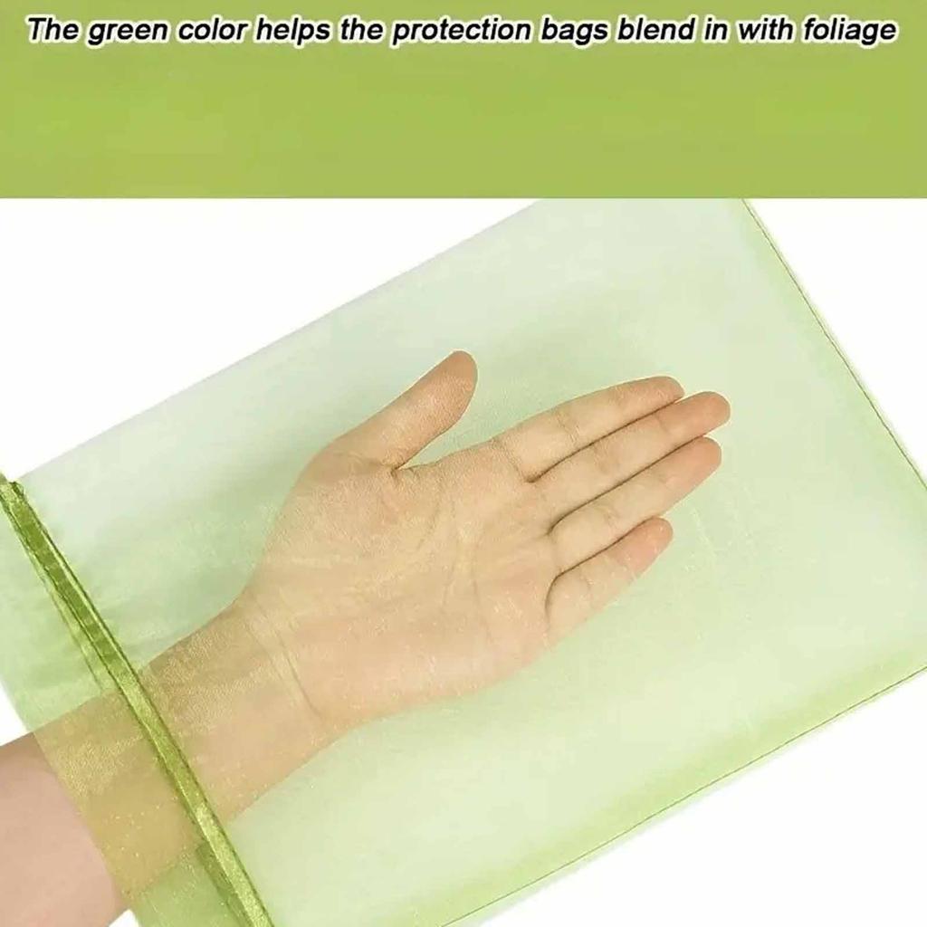 Garden Fruit and Vegetable Net Bags – Protective Mesh for Grapes, Strawberries, and Other , Bird and Insect Prevention, Outdoor Gardening Use