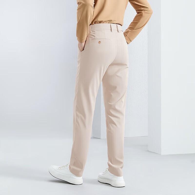 

Qipai Men s Straight-Leg Casual Business Pants 36 (180/92A)