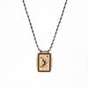 Literary And Retro Wind Tarot Card Dafang Brand Necklace Sun And Moon Octagram Love Planet Desert Necklace