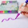 Non-toxic Drawing Markers Set, with Brush And Fine Point Tips, Washable Parent-child DIY Supplies Water-soluble Ink Supplies, for Hand-Drawn Creation