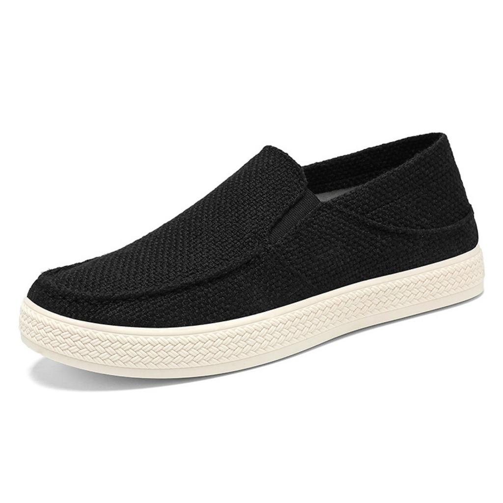 Men's Shoes, Summer Low Cut Casual Shoes, Comfortable Cloth Shoes, Versatile Single Shoes, Soft Soled Breathable Board Shoes