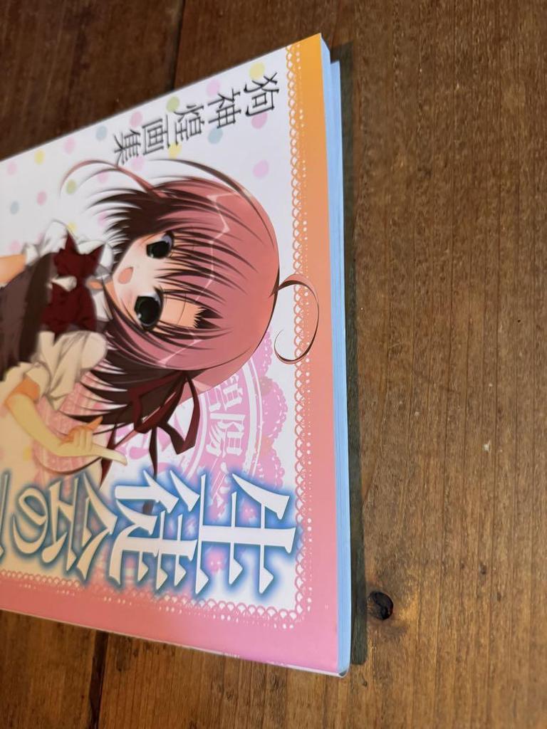 [USED] Rare First Edition with Obi, Seitokai No Ichizon, Inugami Akira Art Collection, Illustration Collection, Anime Game Poster