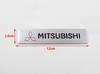 1 pz 3D Mitsubishi Logo Auto Adesivo in Alluminio Parafango Laterale Paraurti Posteriore Portellone Posteriore Adesivo Baule Adesivo Emblema Accessori Styling