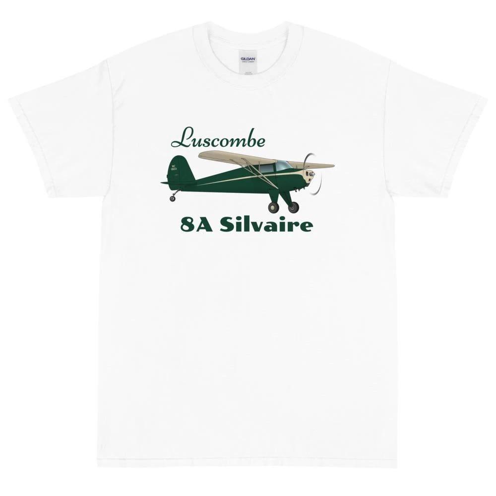

Luscombe Silvaire 8A Custom Airplane T-Shirt - Personalized with Your N# 4XL