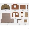 DIY Miniatures Simulation Houses for Micro Landscape Yard Building Model Table