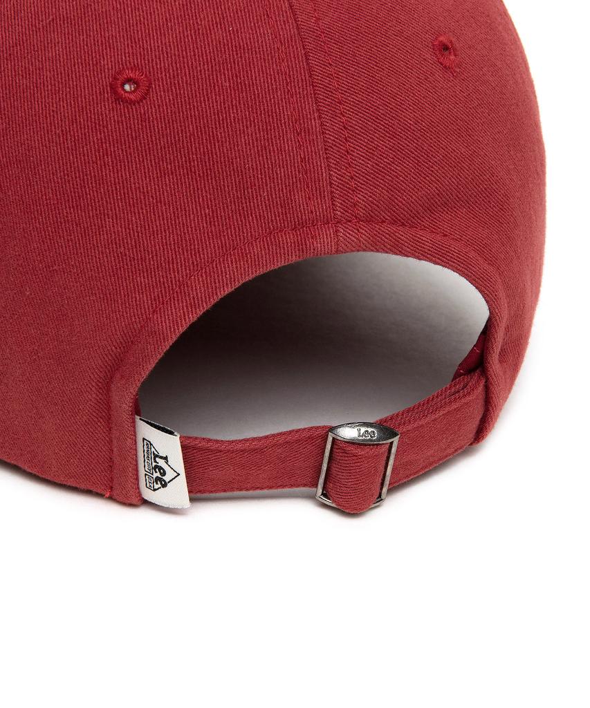 LEE Small Twitch Logo Cotton Ball Cap Red