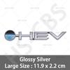 1 Pièce Métal 3D HEV Emblème Logo Style Voiture Coffre Arrière Lettres Badge Autocollants Pour Camry Granvia Sienna Avalon Corolla Highlander Hilux