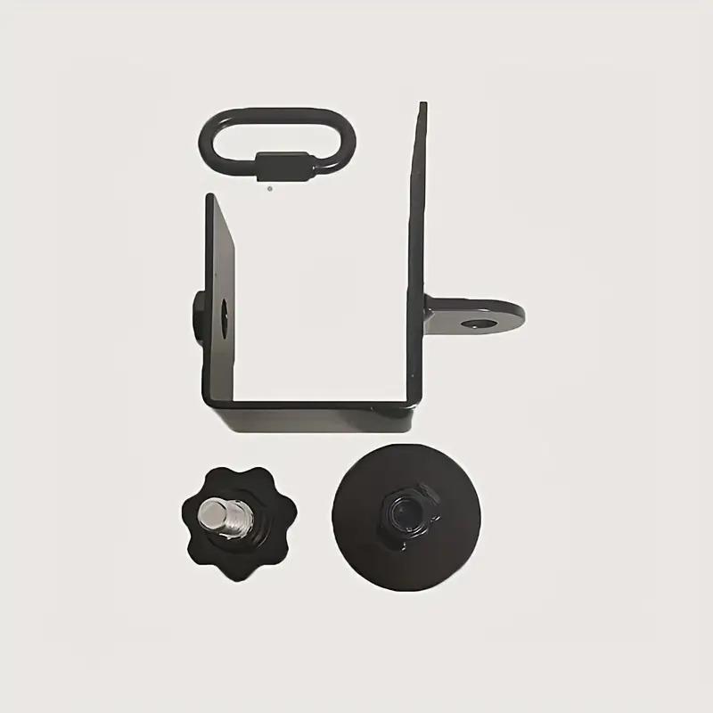 Heavy Duty Iron Door Anchor for Resistance Band - Adjustable Door/wall Installation, with Adjustable Height, Suitable for Yoga, Pull-up, Leg Lifting