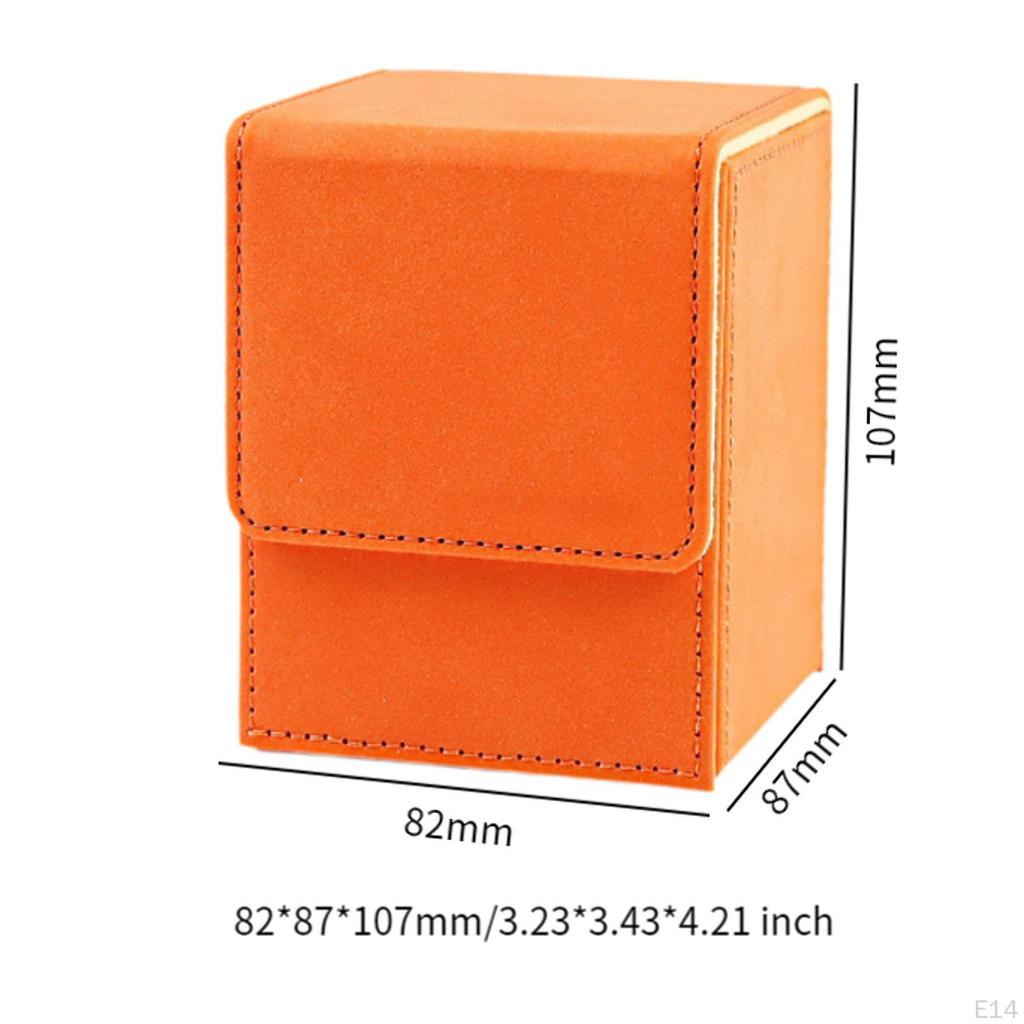 Card Deck Box Storage for Collectible Playing Game Cards Protector Container