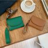Purse Card Bag Korean Style Coin Pouch Simple Wide Strap Wallet  Travel