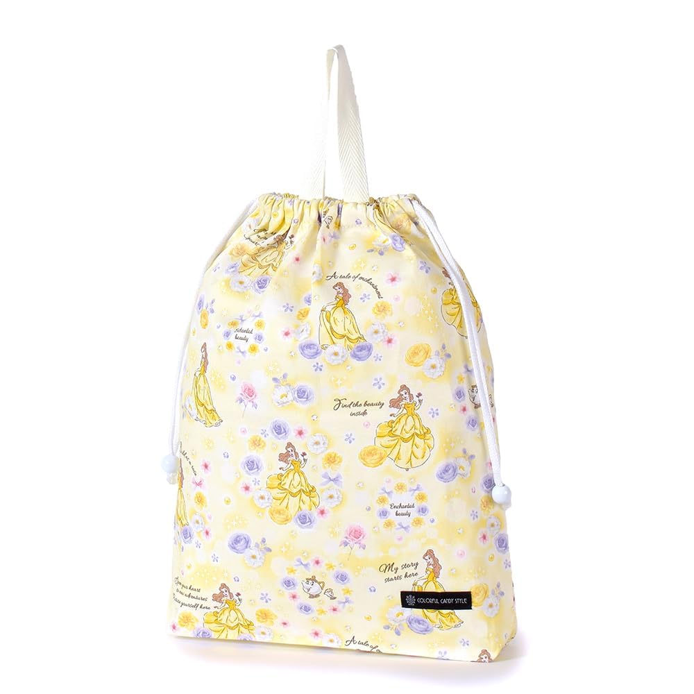 COLORFUL CANDY STYLE Disney Entrance Series Gusseted Bag Drawstring Pouch Set AND THE Shoe Large Drawstring Entrance Cute for NJ504400