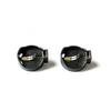 10pcs DIP CR2032 2032 Battery Button Cell Coin Holder Socket Case Black,ICs&