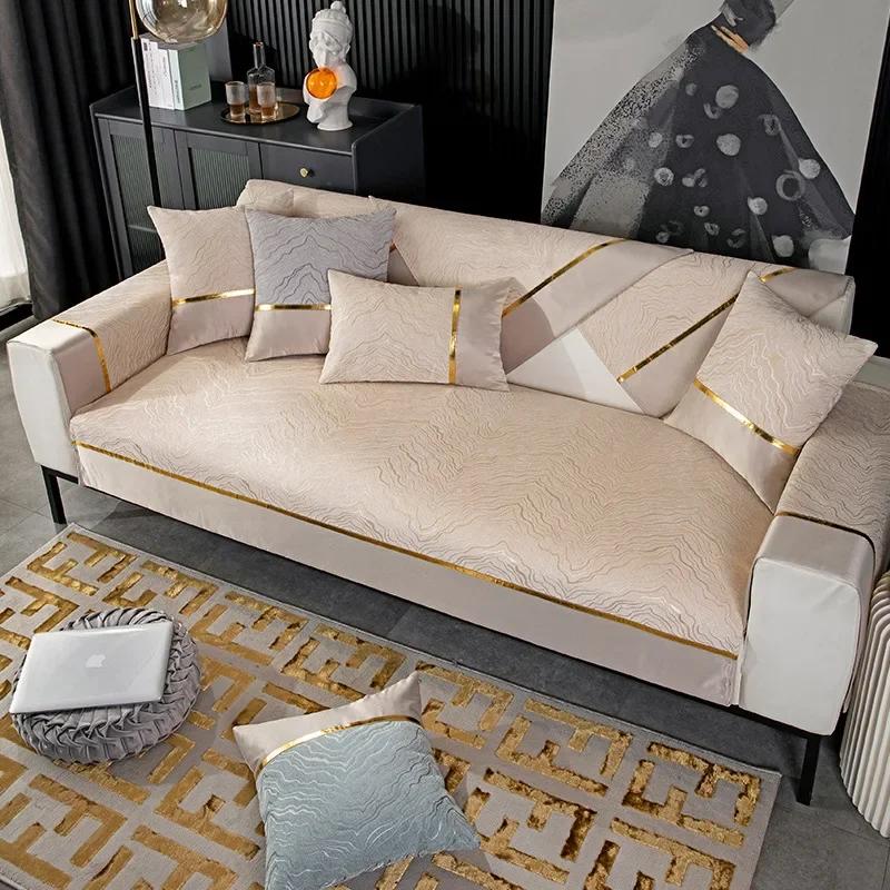 

Мягкий вышитый диван-полотенце из синели, универсальный секционный чехол для дивана с защитой от царапин, противоскользящий чехол для дивана для гостиной 70x70 s