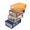 Úložný box Stohovatelný plastový úložný box na díly hardwaru, úložné boxy na komponenty, šrouby, nářadí, organizér, kombinovaná skříňka, zásuvka, box