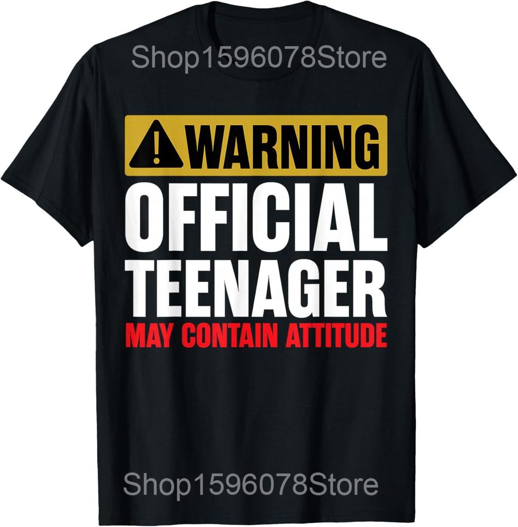 Dreizehn Offizielle Niedliche Teenager 13. Geburtstag T-Shirts Unisex Streetwear T-Shirt Kurzarm Unisex Lockere Kleidung
