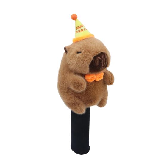 Husă de Pluș pentru Capul Clubului de Golf Capibara Păpușă Animal de Pluș Husă Protectoare pentru Capul Driverului de Lemn de Golf Accesorii de Golf Cadou pentru Bărbați Femei Golfer