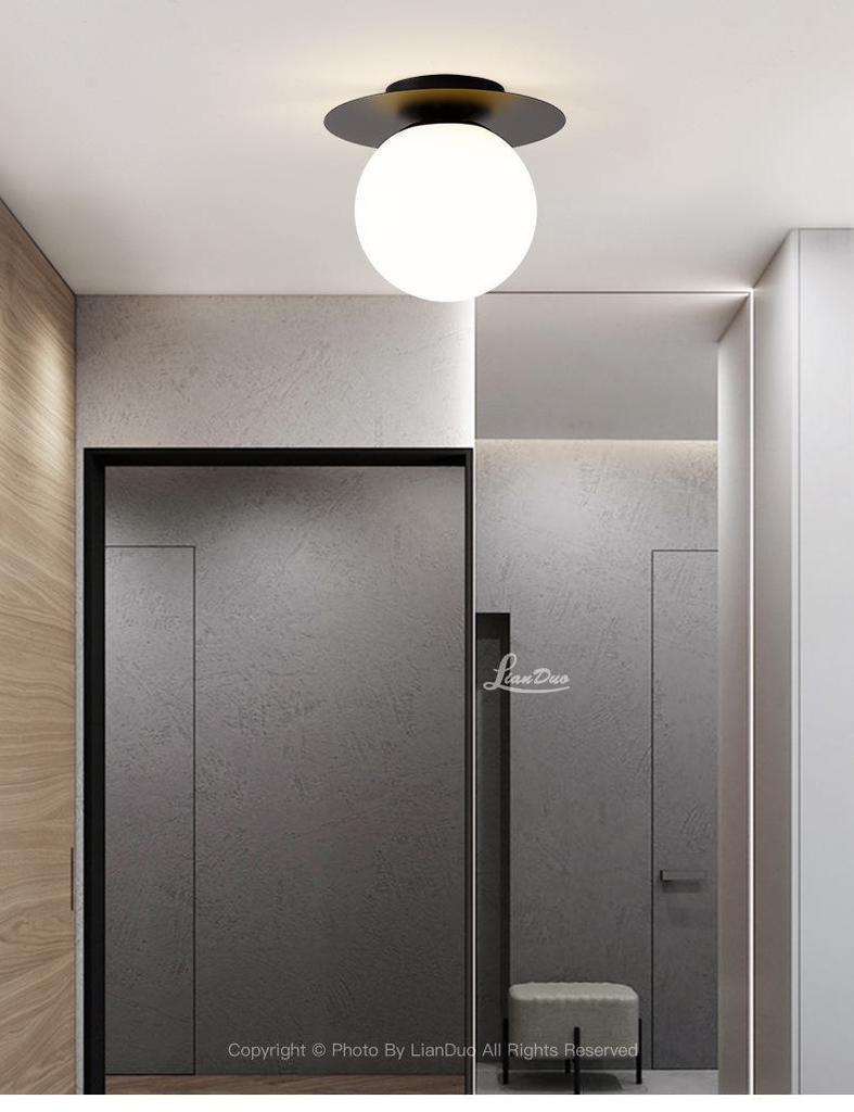Nordic Modern Ceiling Light for Aisle, Balcony, or Foyer