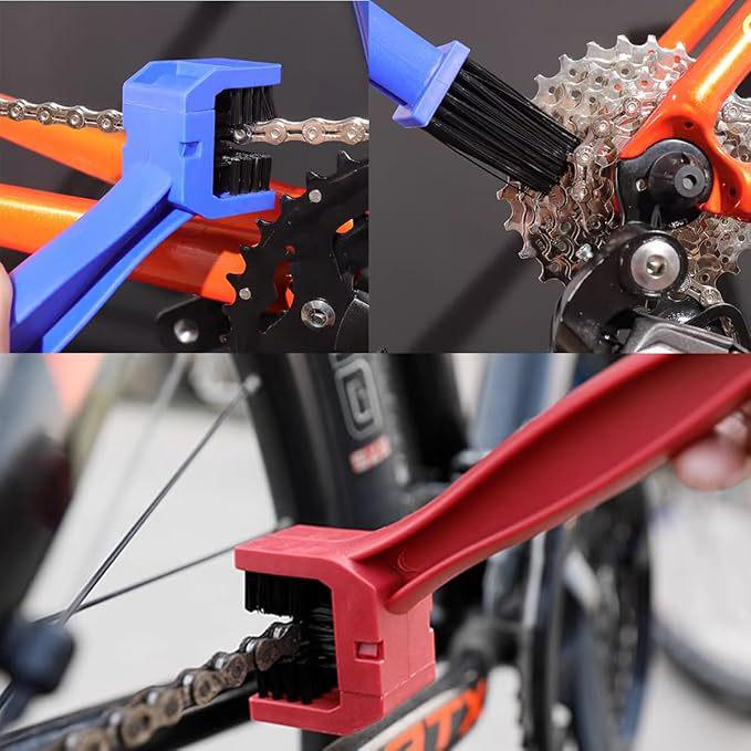 Motorcycle & Bicycle Chain Cleaning Brush - Square Head Accessory