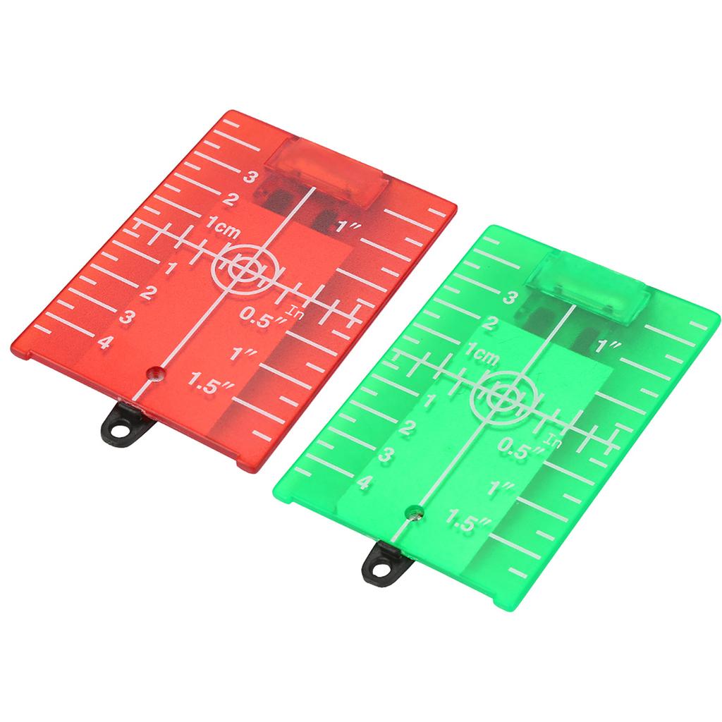 Piastra Bersaglio Livella Laser Piastra Bersaglio Magnetica con Gamba per Livella Laser a Linea Doppia Scala Piastra Bersaglio Magnetica