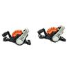 Alligator Brake Post Mount MTB Synchronized Mechanical Disc Brake AR2395 LY-M200C Caliper,