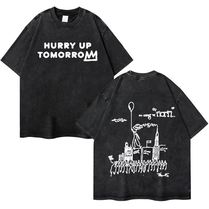 Camiseta Clásica Oversize Lavada Vintage XO de The Weeknd para Hombre y Mujer Camisetas de Manga Corta de Alta Calidad Camisetas Acogedoras para Adolescentes