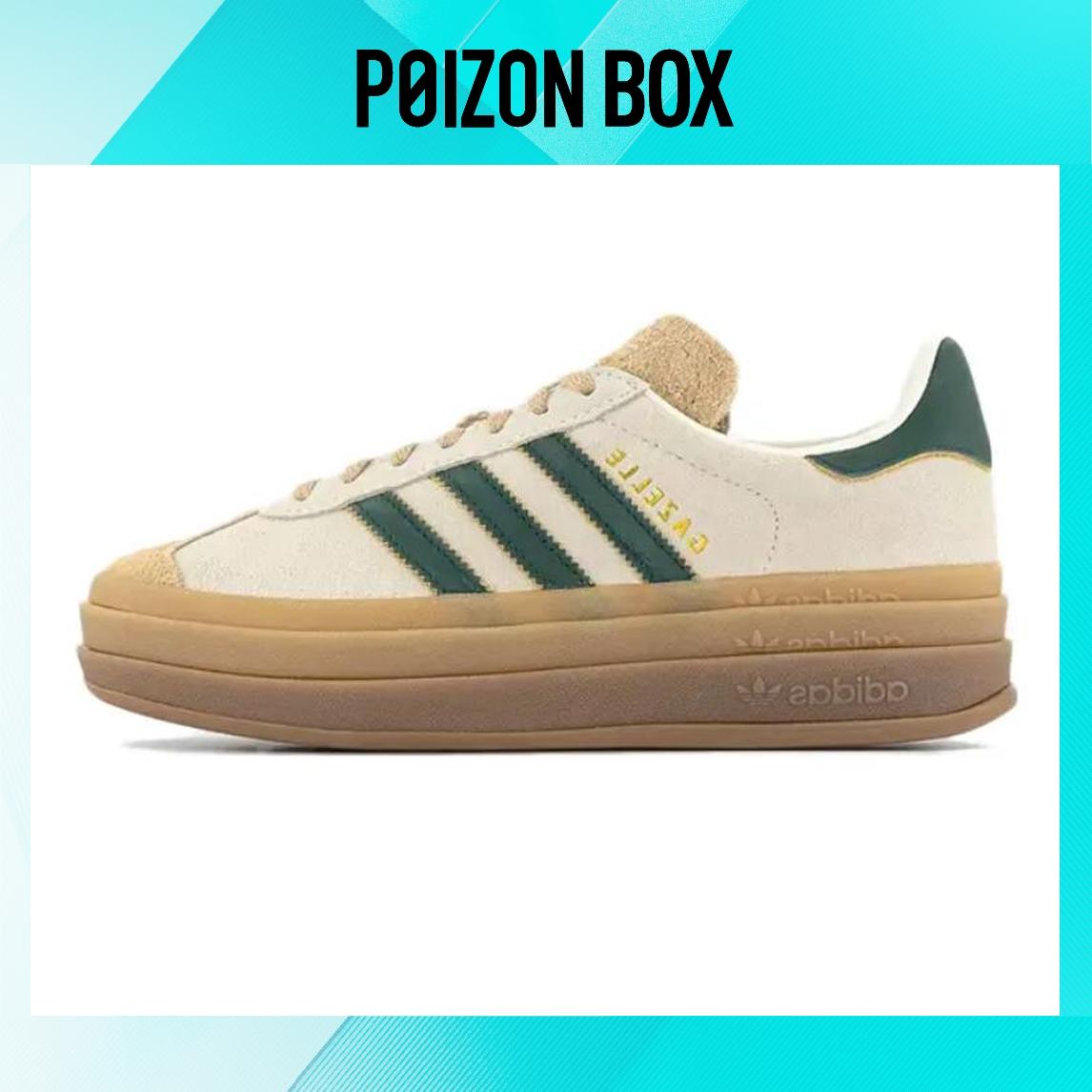 

кроссовки adidas Gazelle Bold Magic Beige Collegiate Green (Women s) ID7056