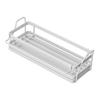 Soap Dispenser Caddy Organizer with Drain Tray,Countertop Soap Dish Rack Drainer for Brushes,Dish Cloth, Bottle,Sink Stoppers