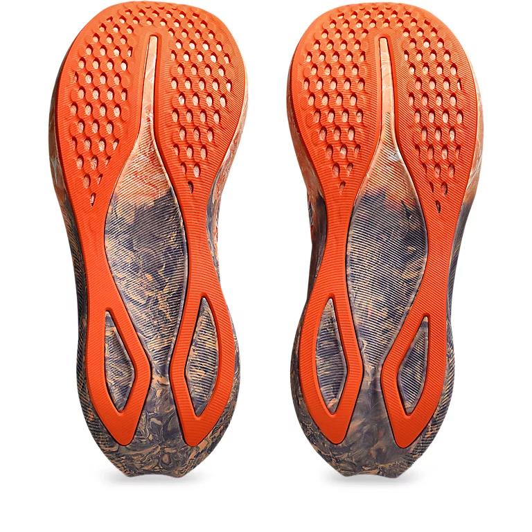 New Asics NOOSA TRI 16 Anti Slip Wear Resistant Low Top Training Shoes Men's Red Orange 1011B872-500