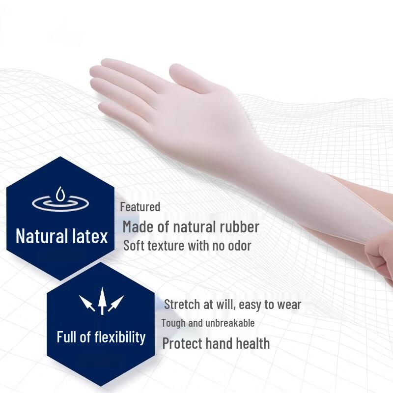 

Одноразовые латексные нитриловые перчатки Qianhua Zhike