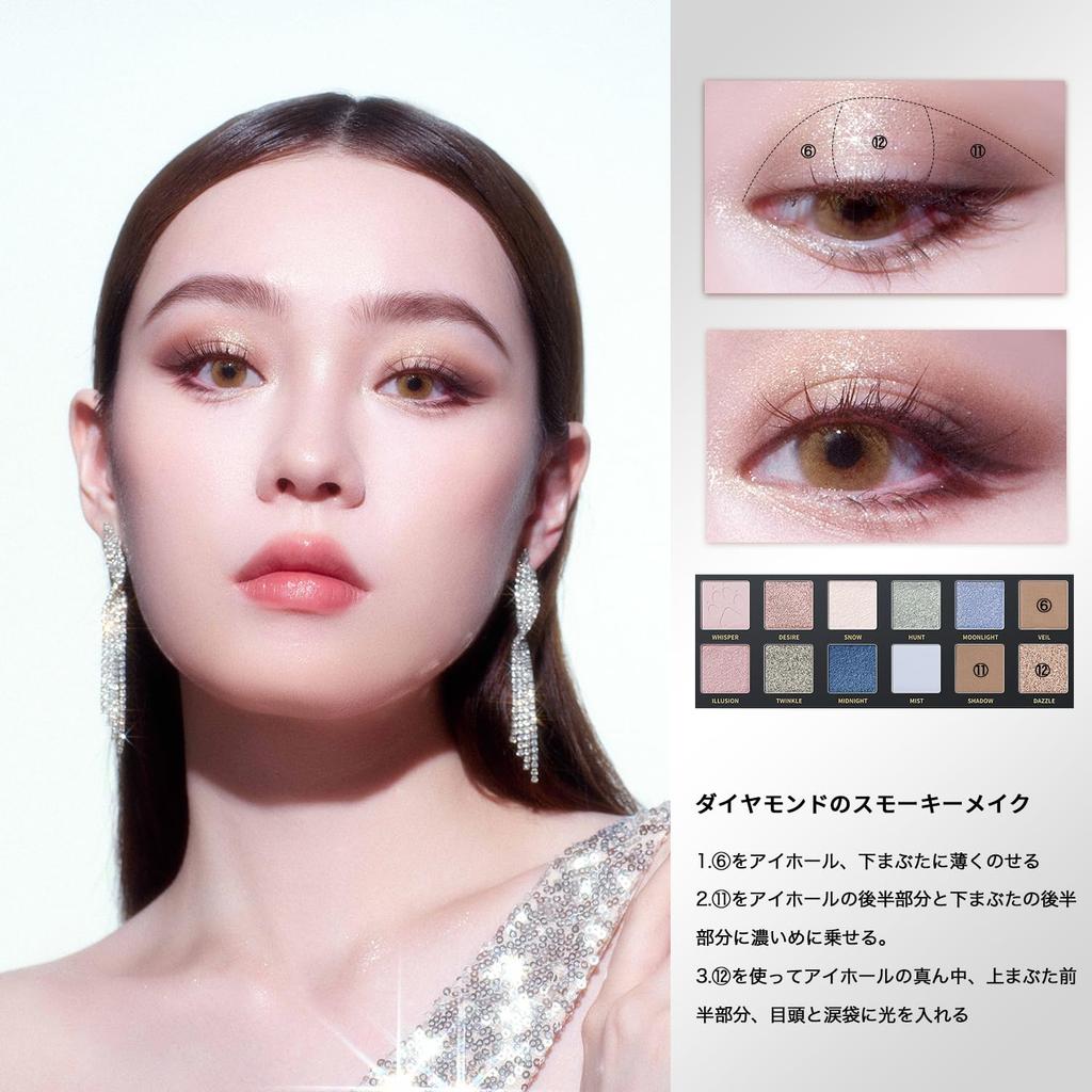 PERFECT DIARY Perfect Diary Lidschattenpalette Wolf