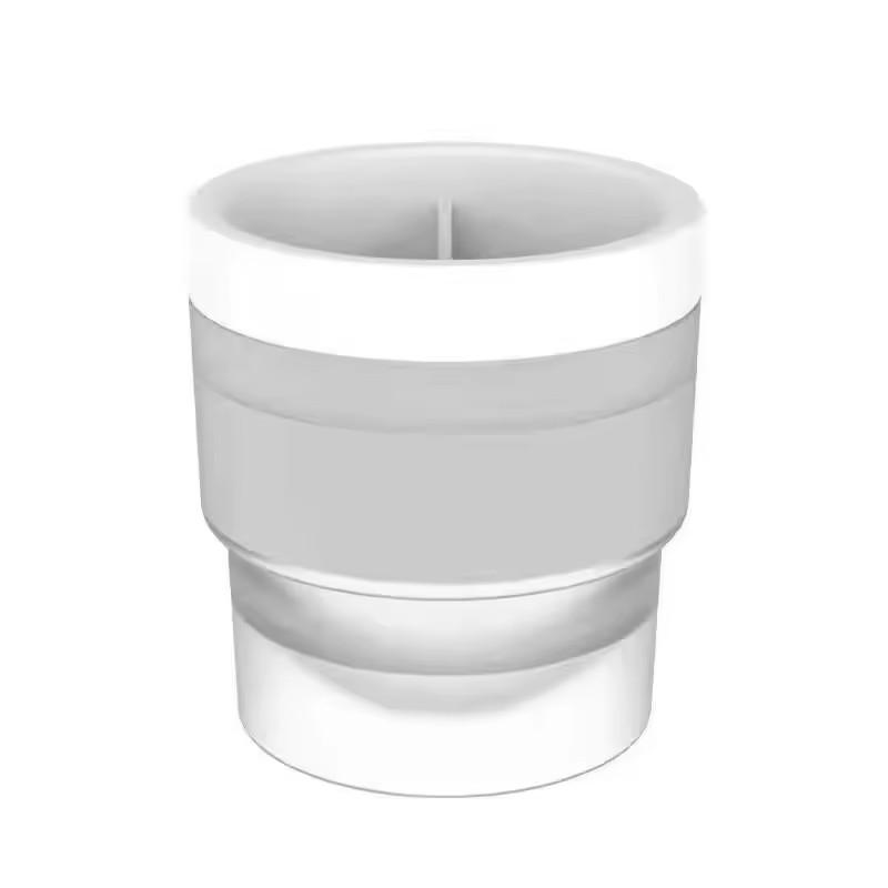 

Креативная силиконовая круглая форма для льда, ведерко для льда, самодельный холодильник, морозильник, форма для льда, бар, кухонные принадлежности белый