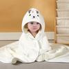 Newborn Bath Towel Coral Fleece Thickened,children's Hooded Bathrobe Hooded Home Clothes Baby Hug Blanket