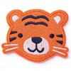 Cartoon Animal Head Embroidery Patches for Kids' Clothes and Bags