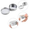 Stoooduo Aluminum Cream Set of Small Refillable Replacement Easy to Travel Silver Dispenser, 15ml, 2, Containers, Containers, Containers, Carry,