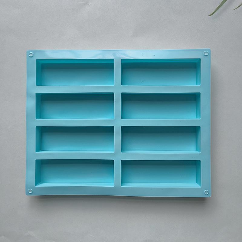 8 Cavity Cake Mold Sugarcraft Bread Fondant Cake Baking Mold Mini Fancy Cake Pan Silicone Mould Diy Baking Tools