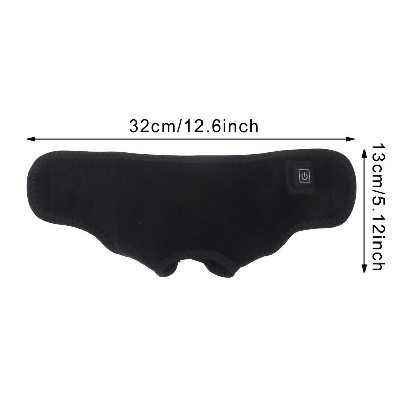USB Powered Electric Foot Heated Wrap - 3 Temperature Control For Men And Women, Heated Protection Strap Foot Warmer