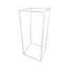 PVC Frame Rectangular Bath Tent Stand and Pole Cover