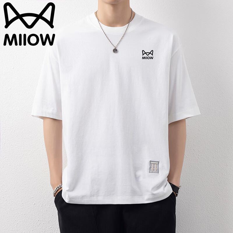 Мужская футболка с коротким рукавом MiiOW 2XL белый